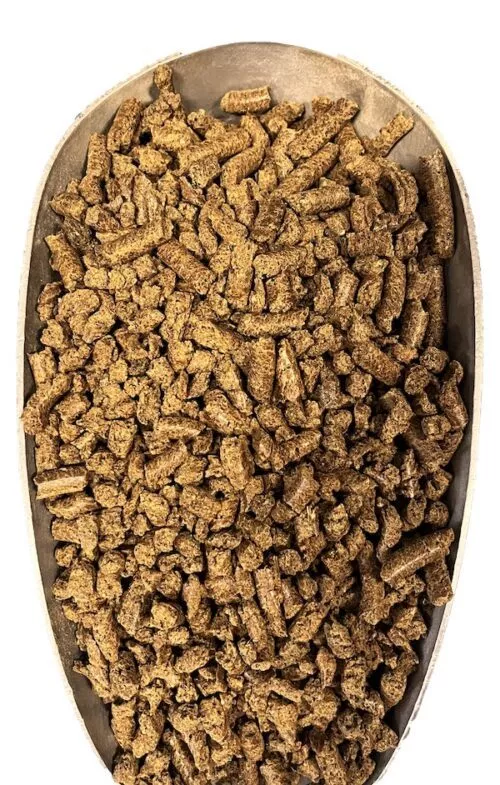 00 Leindotterkuchen Leindotterpresskuchen Pellets (mit Granulatanteil)