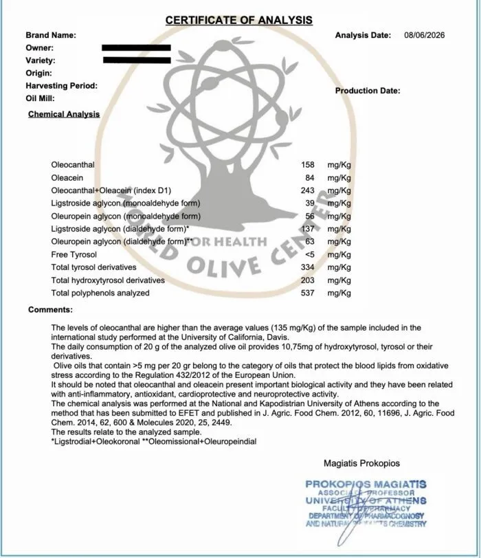 Bio Olivenöl extra nativ