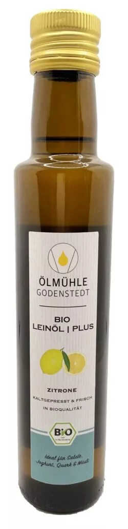 Bio-Leinoel-Zitrone Bio Leinöl Plus Zitrone