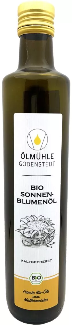 Bio-Sonnenblumenoel-kaltgepresst Bio Sonnenblumenöl kaltgepresst