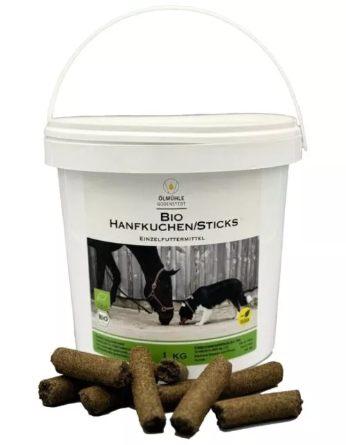 bio hanfkuchen leckerli 1kg Hanfkuchen Leckerli für Hunde und Pferde – Bio