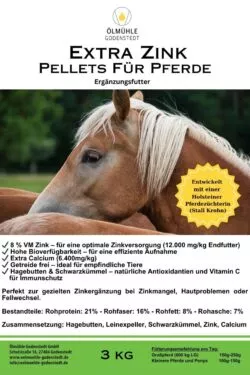 Zink Power Pferdefutter.pdf (120 x 180 mm) Extra Zink Pellets für Pferde (getreidefrei)