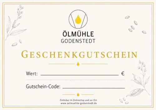 Gutschein Geschenkgutschein Ölmühle Godenstedt Seite 2 Gutschein – Geschenk-Gutschein Ölmühle