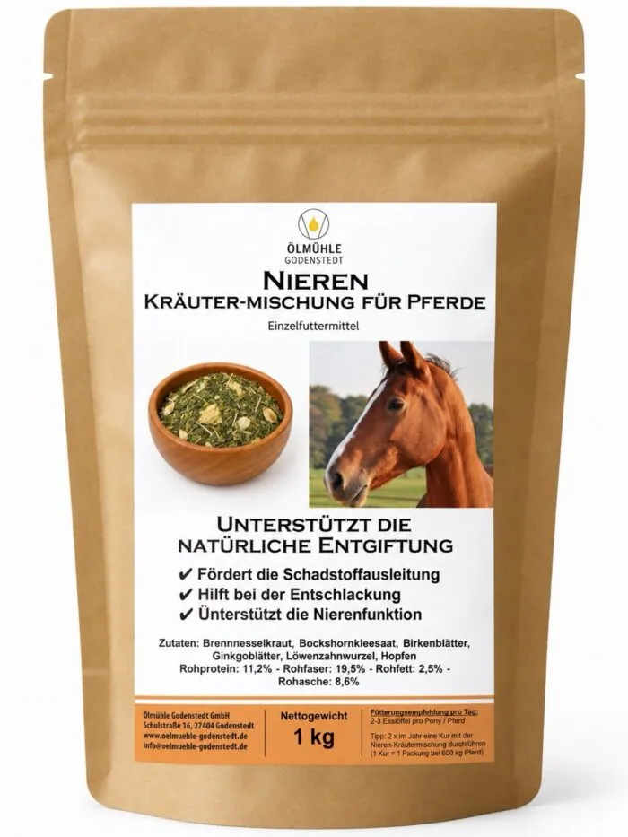 Nieren Kräuter für Pferde